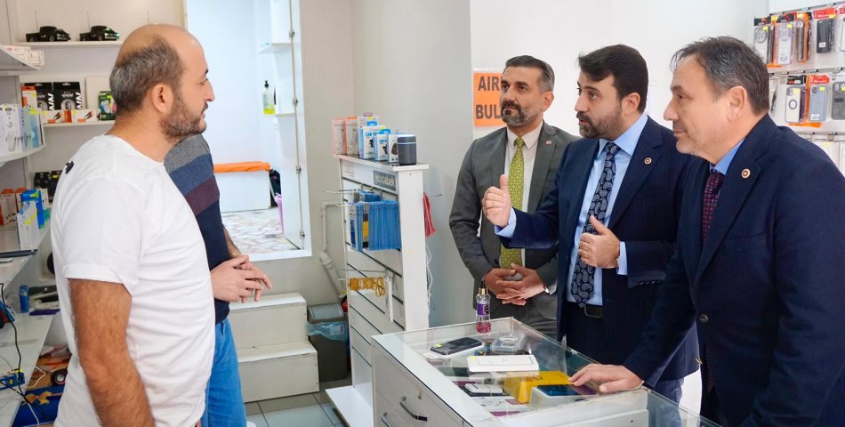 AK Parti Heyetinden Safranbolu’da Esnaf Ziyareti