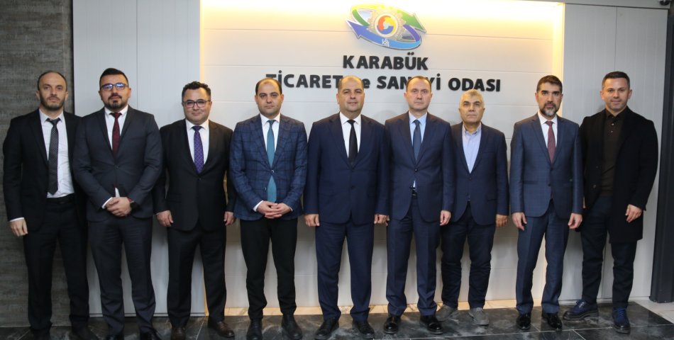TİCARET BAKANLIĞI HEYETİ, KARABÜK’TE DEMİR-ÇELİK SEKTÖRÜ İSTİŞARE TOPLANTISINA KATILDI