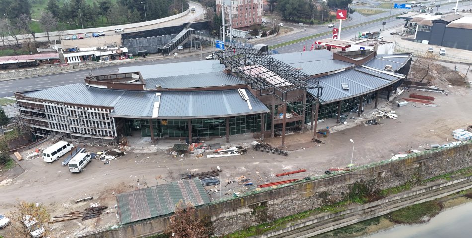 Otobüs Terminali’nde Modernizasyon Çalışmaları Devam Ediyor