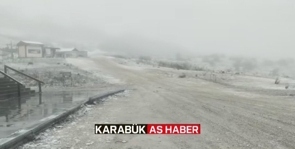 Keltepe Kayak Merkezine Mevsimin iİk Karı Düştü