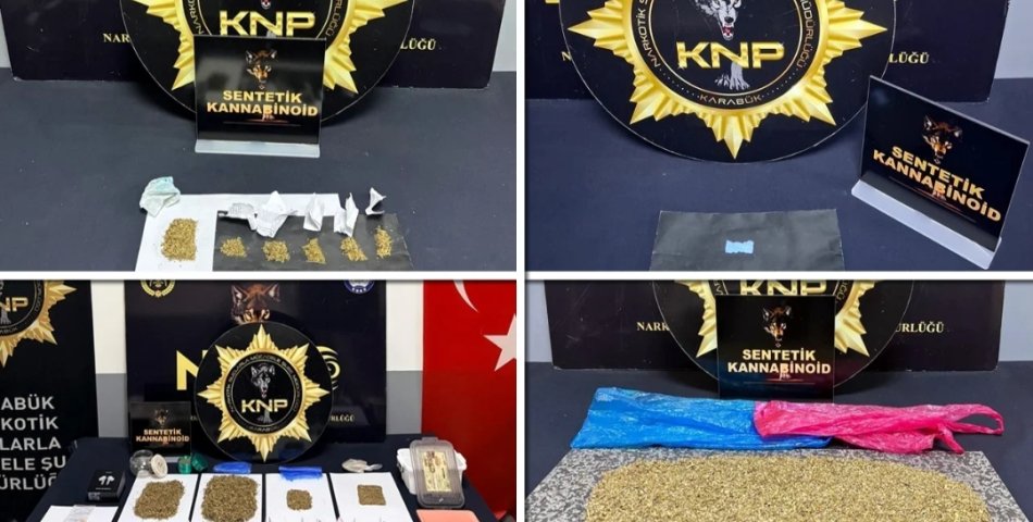 KARABÜK’TE 6 NARKOTİK OPERASYONU: 4 KİŞİ TUTUKLANDI