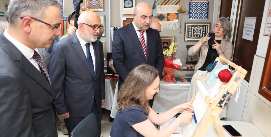 SAFRANBOLU’DA EL EMEĞİ ESERLER GÖRÜCÜYE ÇIKTI