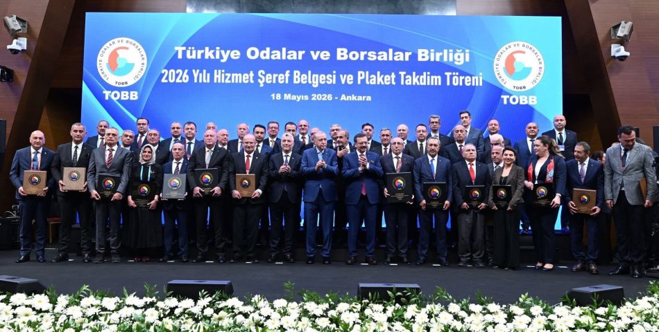 Safranbolu TSO Yönetimi TOBB Törenine Katıldı