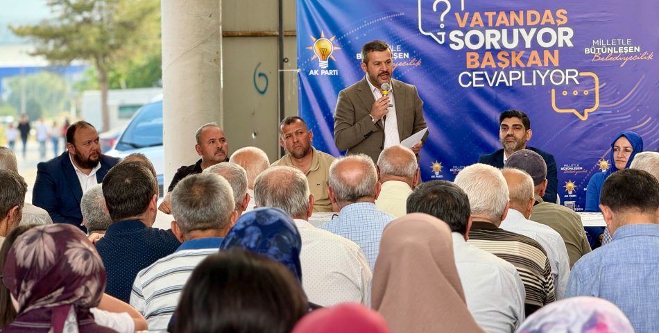 AK Parti’nin “Vatandaş Soruyor, Başkan Cevaplıyor” Programı Başladı