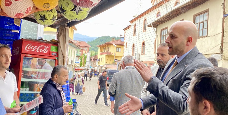 Yeniden Refah Partisi Teşkilatından Ovacuma Esnafına Ziyaret