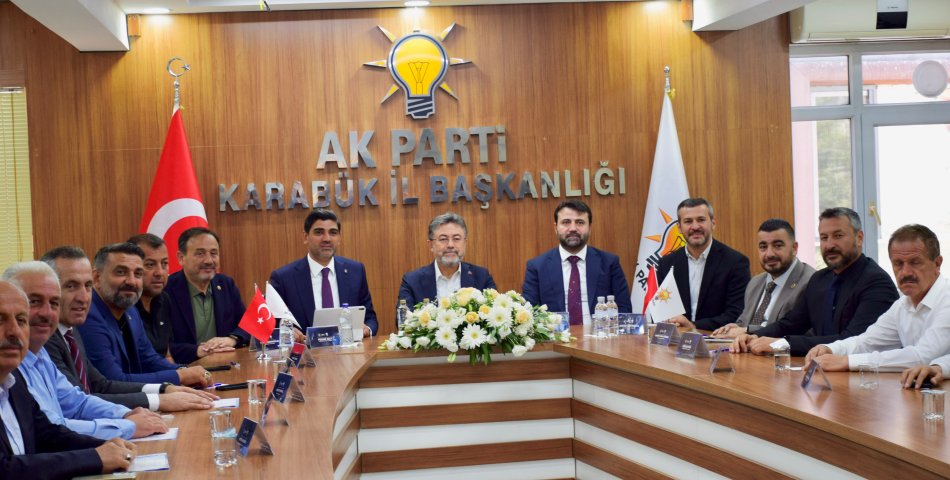 Tarım ve Orman Bakanı Yumaklı, AK Parti Karabük Teşkilatını Ziyaret Etti