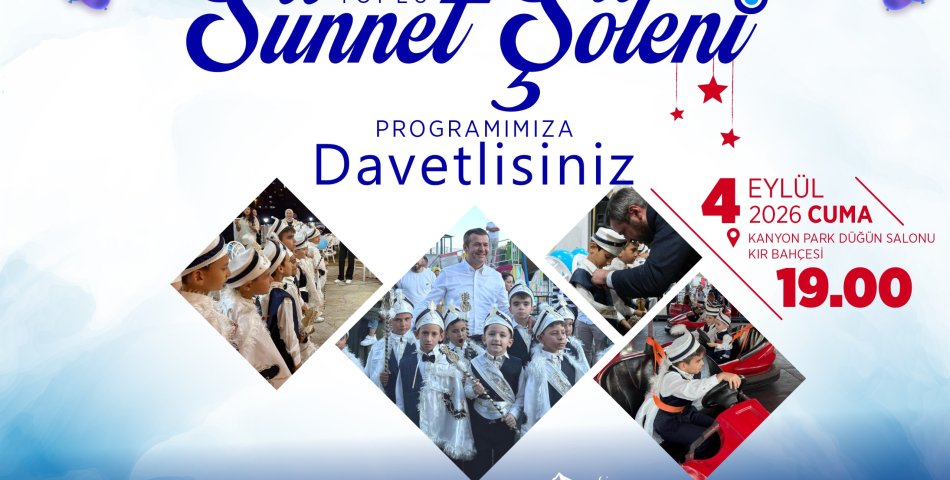 KARABÜK’TE GELENEKSEL TOPLU SÜNNET ŞÖLENİ İÇİN HAZIRLIKLAR TAMAM