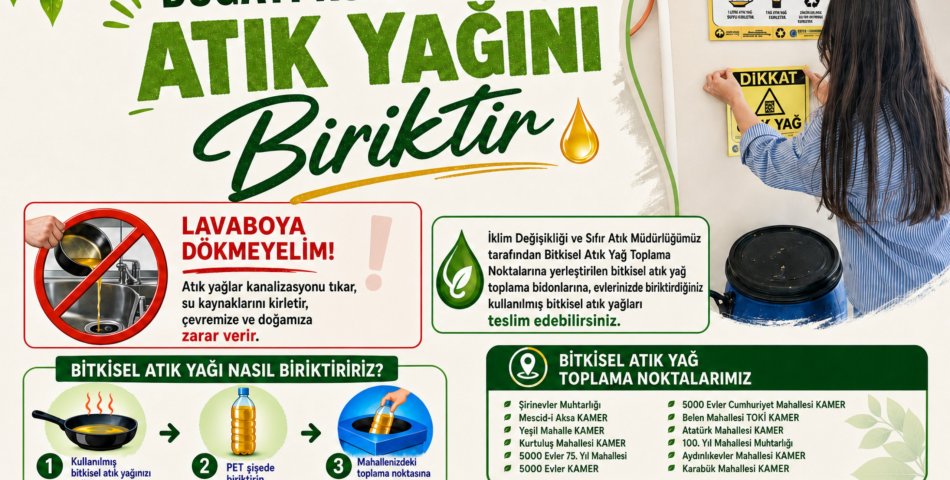 BAŞKAN ÇETİNKAYA’DAN SIFIR ATIK İÇİN 12 NOKTADA GERİ DÖNÜŞÜM HAMLESİ