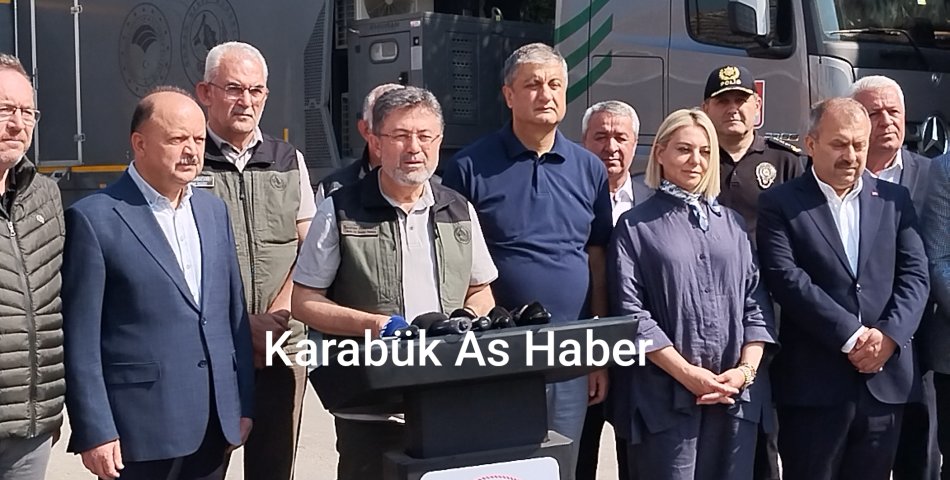 BAKAN YUMAKLI'DAN YANGINLAR İLE İLGİLİ AÇIKLAMA