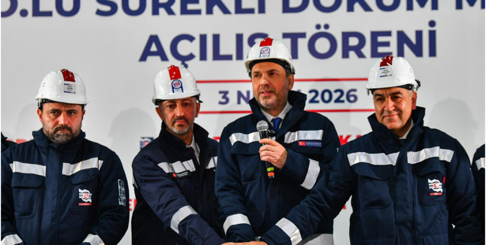 ENERJİ VE TABİİ KAYNAKLAR BAKANI ALPARSLAN BAYRAKTAR KARDEMİR’İN 89. KURULUŞ YIL DÖNÜMÜNDE KARABÜK’TE