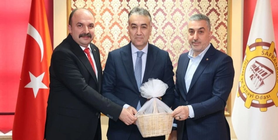 VALİ ÇAĞATAY'DAN SAFRANBOLU TSO'YA İADE-İ ZİYARET