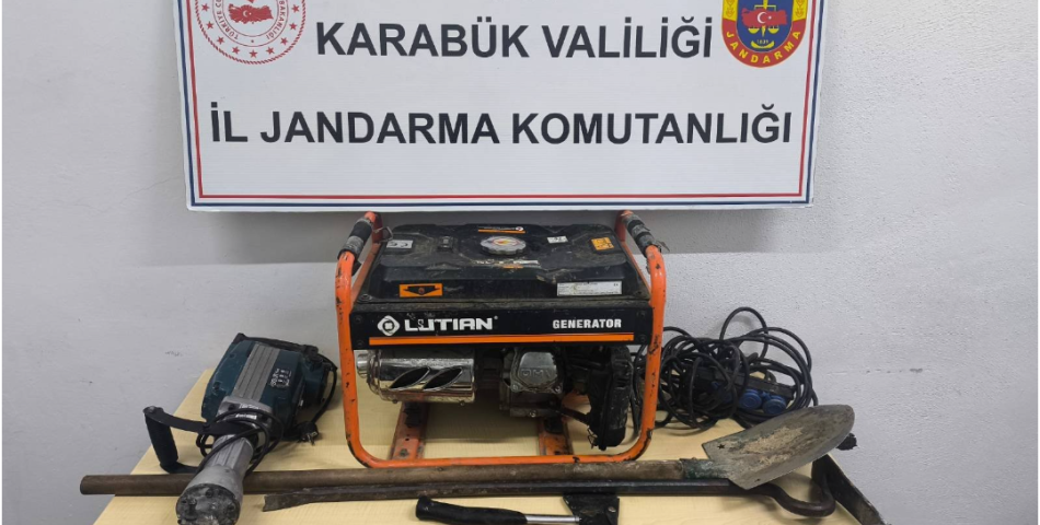 KAÇAK KAZIYA JANDARMA OPERASYONU: 6 KİŞİ YAKALANDI