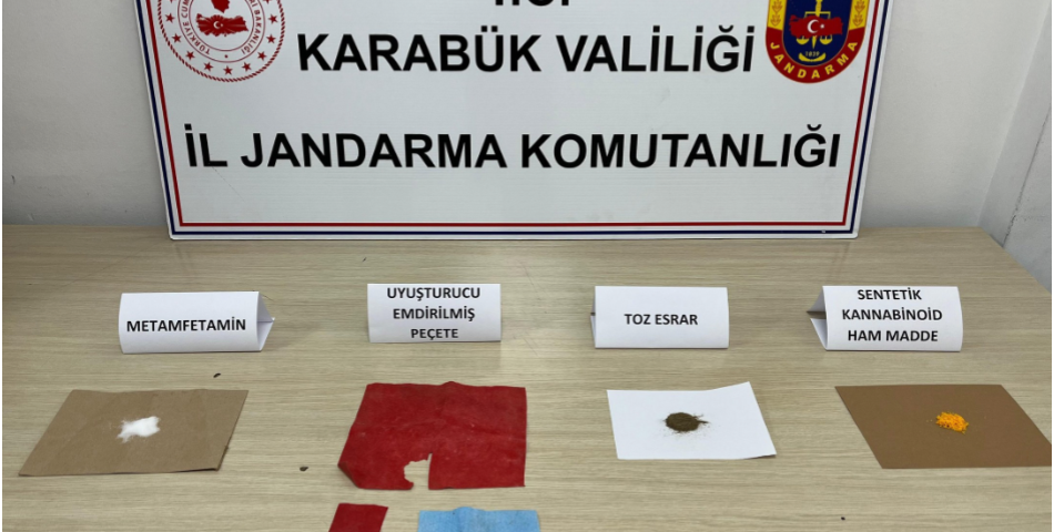 Karabük ve Eskipazar’da Jandarmadan Operasyon: Uyuşturucu ve Kaçak Tütün Ele Geçirildi