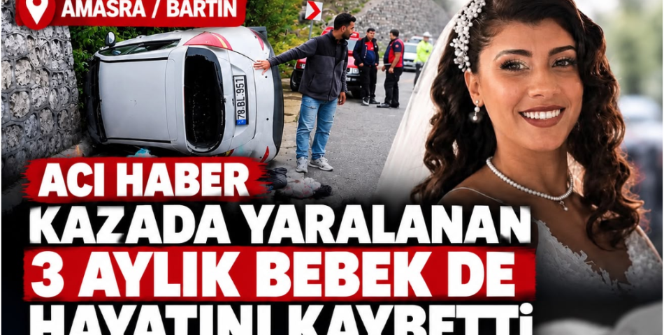 ACI HABER: KAZADA YARALANAN 3 AYLIK BEBEK DE HAYATINI KAYBETTİ