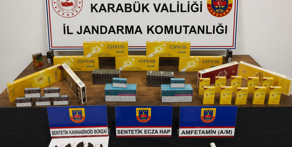 Jandarmadan Kaçakçılık ve Uyuşturucu Operasyonu