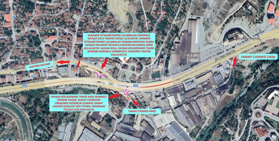 Kurtuluş Kavşağı’nda (Haddehane)Trafik Düzenlemesi Başlıyor